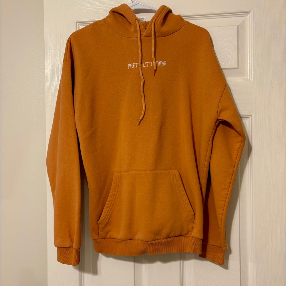 PrettyLittleThing Orange Sweat Set (Hoodie and Sweatpants)